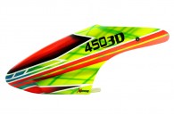 Airbrush Fiberglass Jungle Canopy - BLADE 450X/3D